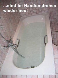 Wanne-in-Wanne-System: Nachher Badewanne wie neu